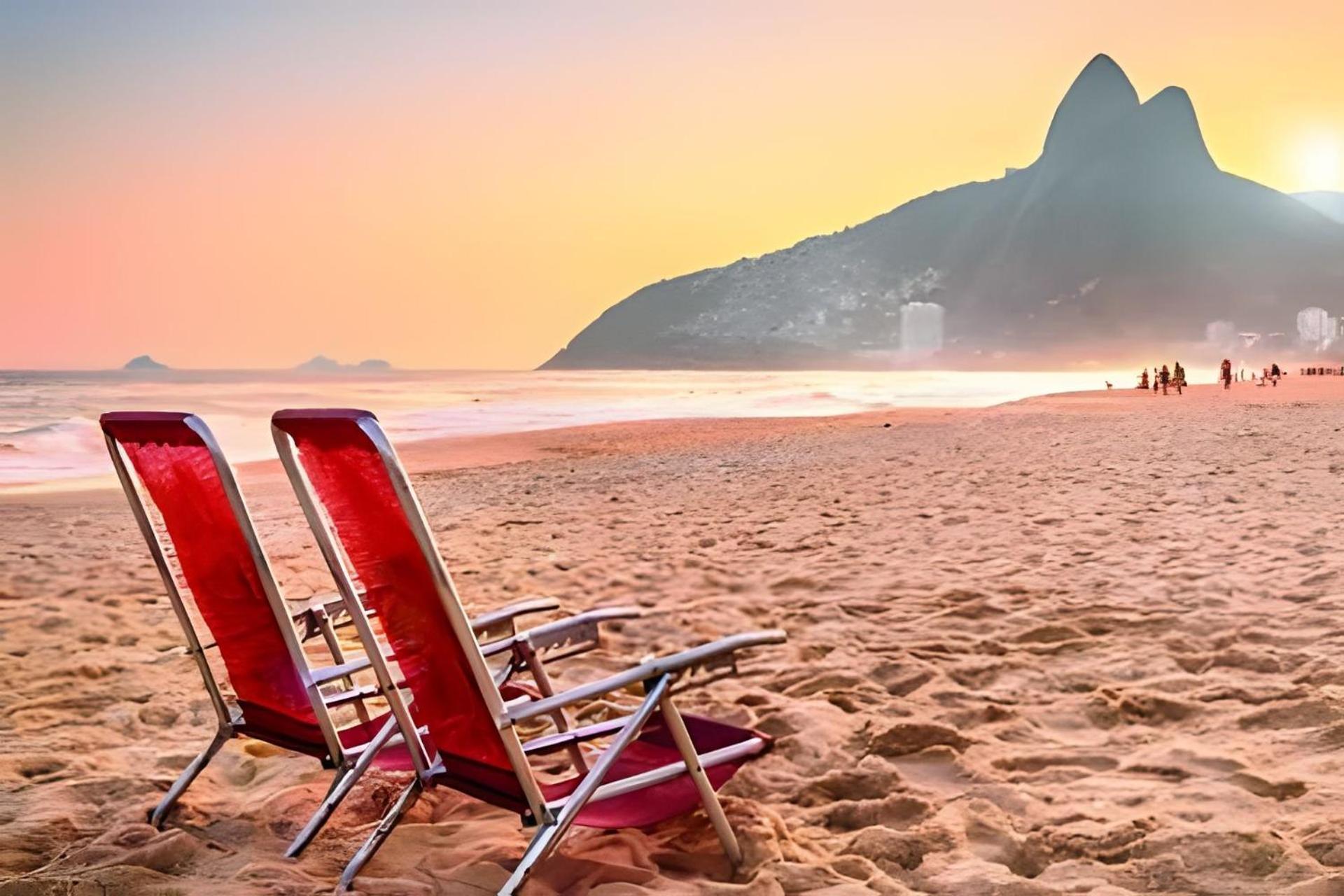 Top! Amplo E Elegante. 3 Quartos Em Copa Para 6 Rio de Janeiro Luaran gambar